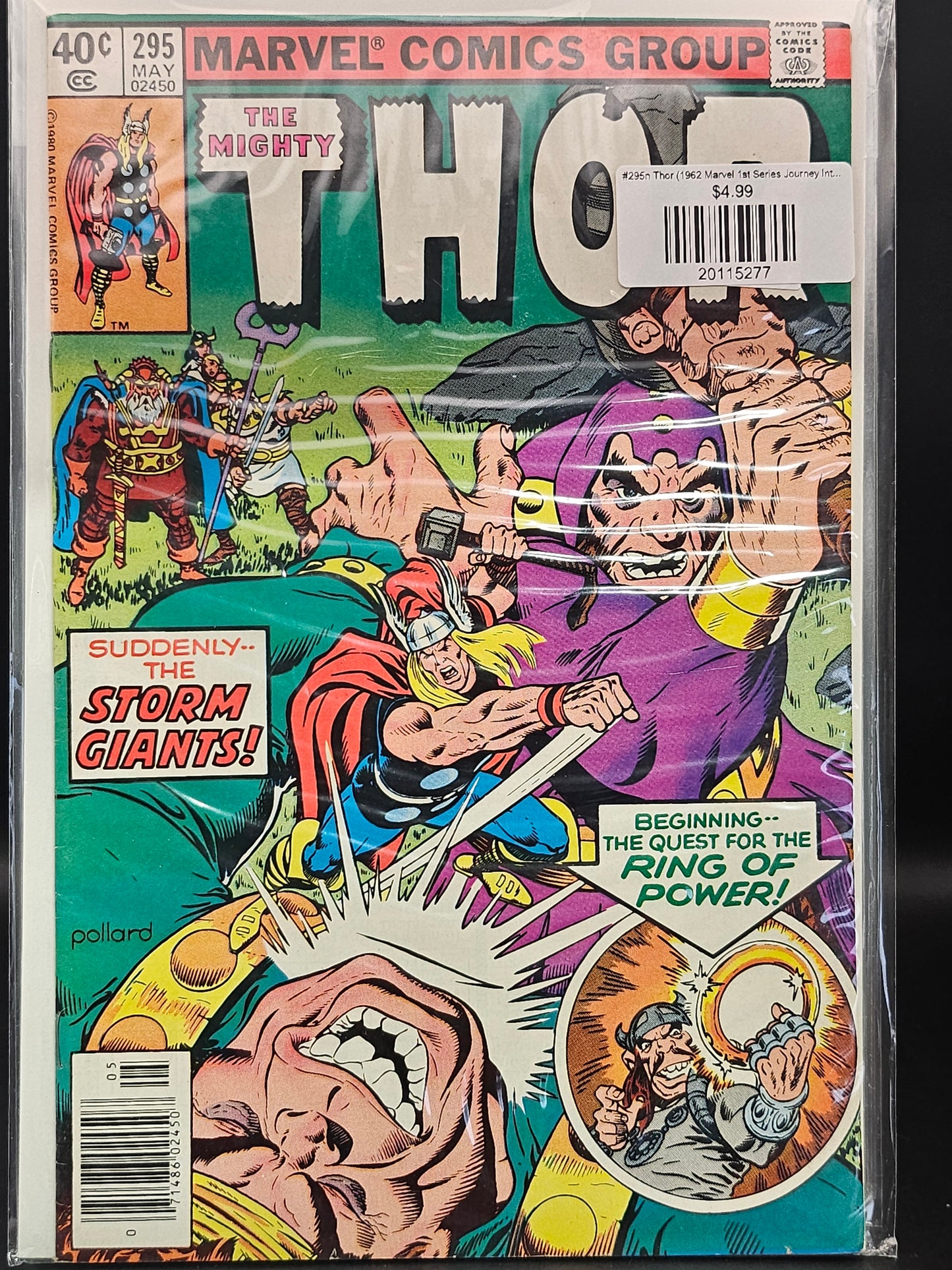 #295n Thor (1962 Marvel 1st Series Journey Into Mystery)