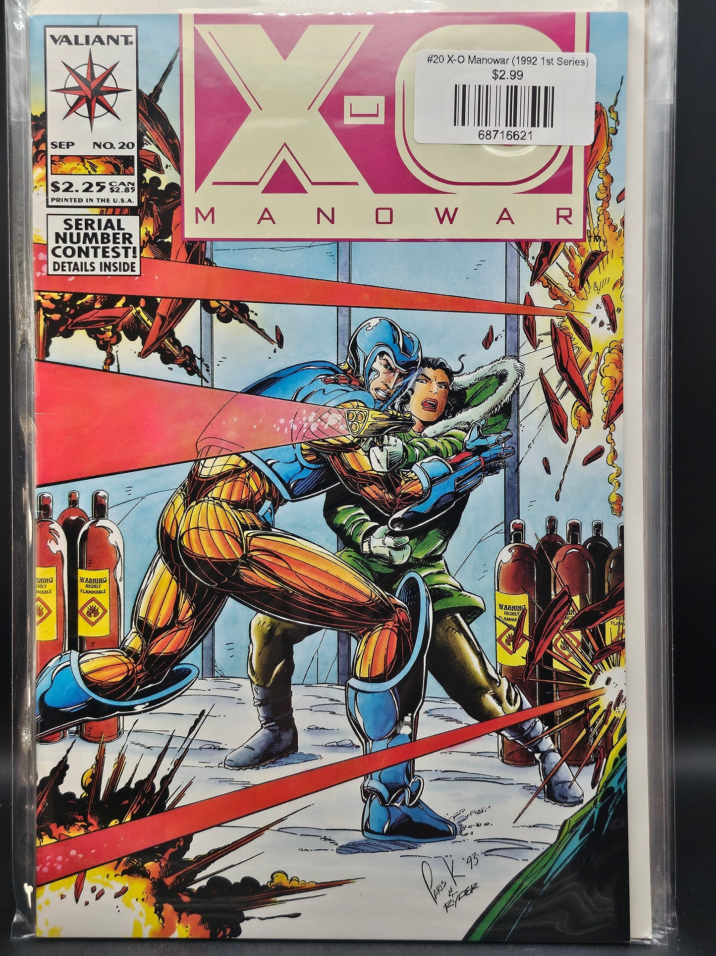 #20 X-O Manowar (1992 1st Series)