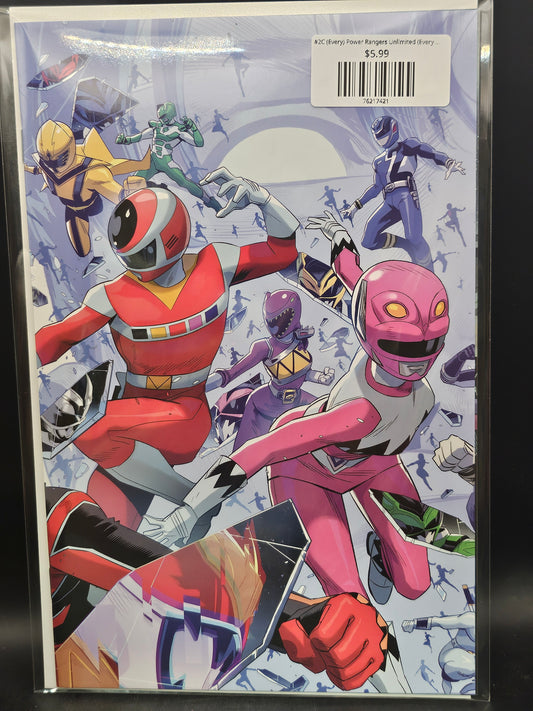 #2C (Every) Power Rangers Unlimited (Every Ranger Ever ard Stock onnecting Variant Full Art Zonno)