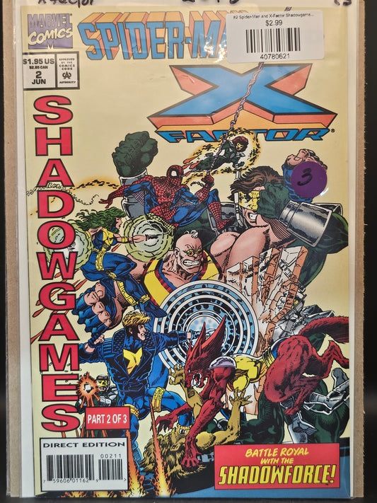 #2 Spider-Man and X-Factor Shadowgames (1994)