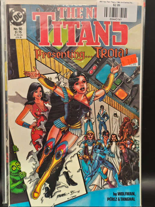 #55 New Teen Titans (1984 2nd Series) New Titans