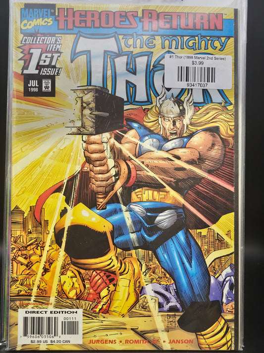 #1 Thor (1998 Marvel 2nd Series)