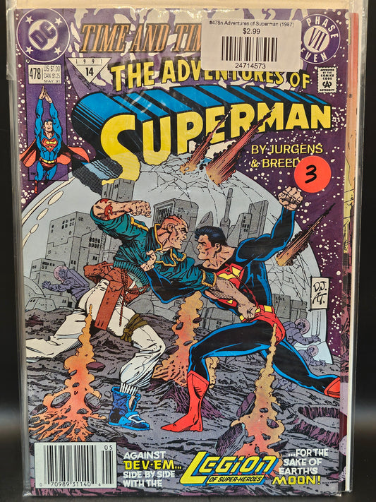 #478n Adventures of Superman (1987)