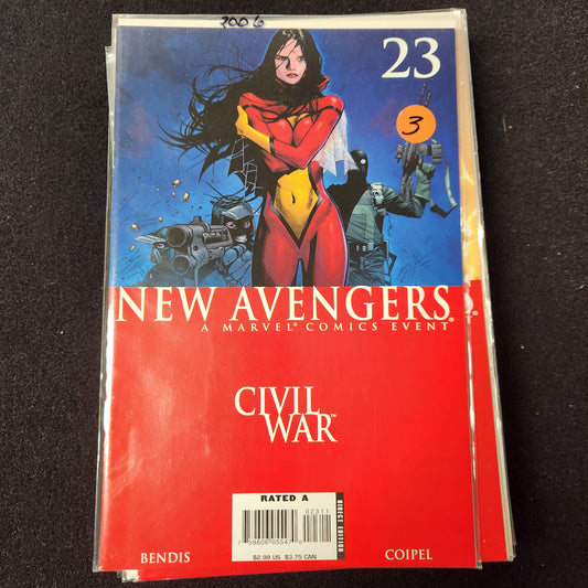 New Avengers #23 (2005-10) orange $3