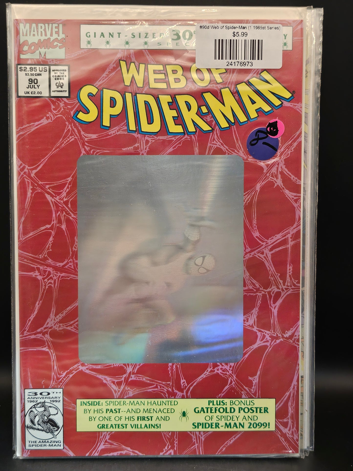 #90d Web of Spider-Man (1985 1st Series)