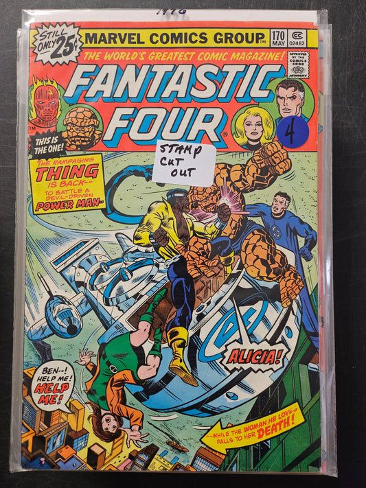 100.104 Fantastic Four – #170 – v1 (1961–1995)