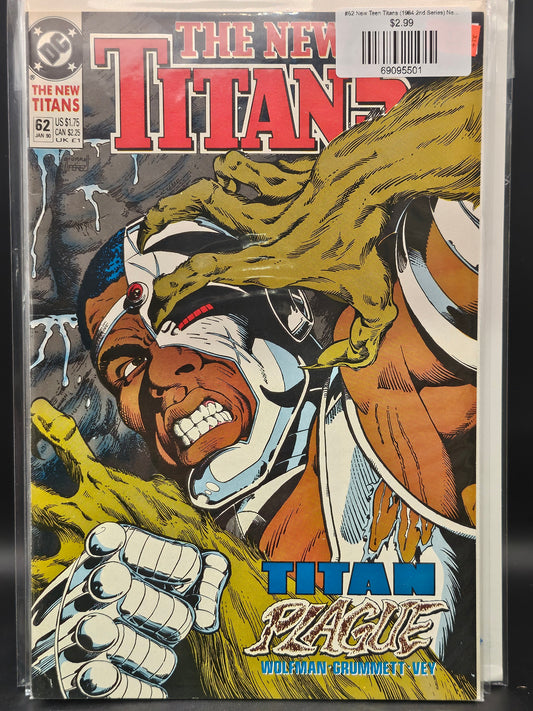 #62 New Teen Titans (1984 2nd Series) New Titans