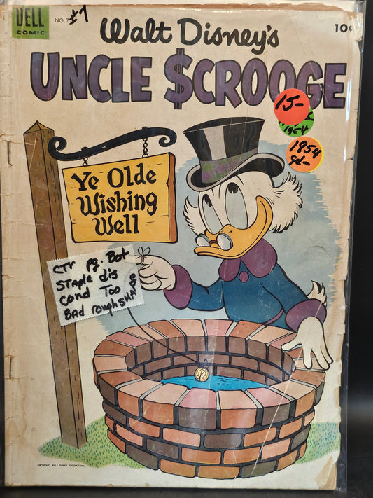 #7 Uncle Scrooge (1954-2008 Dell/Gold Key/Gladstone/Gemstone)