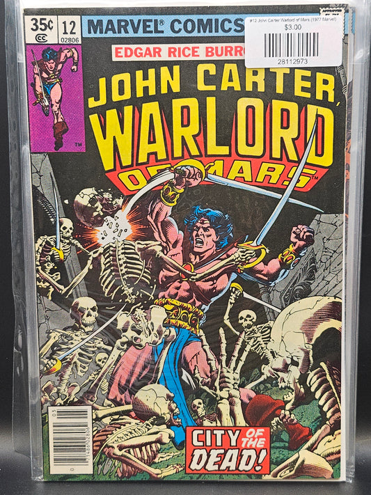 #12 John Carter Warlord of Mars (1977 Marvel)