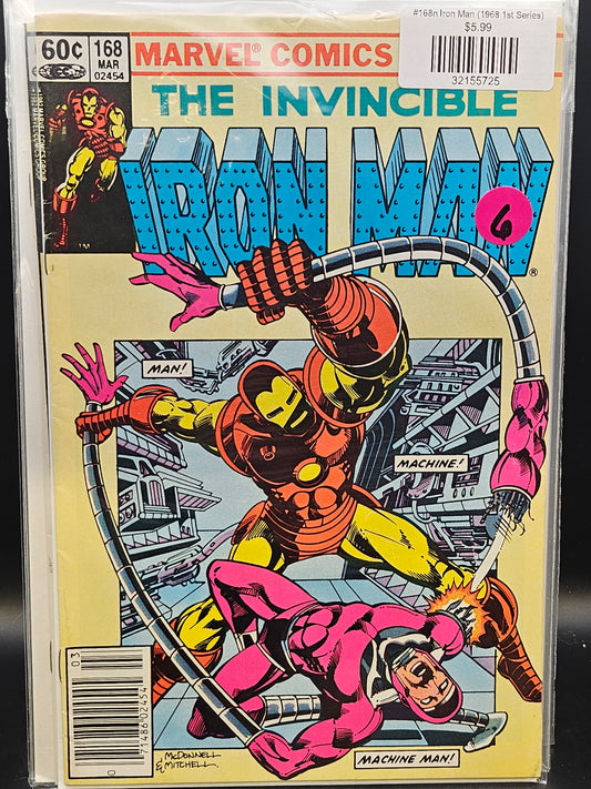 #168n Iron Man (1968 1st Series)