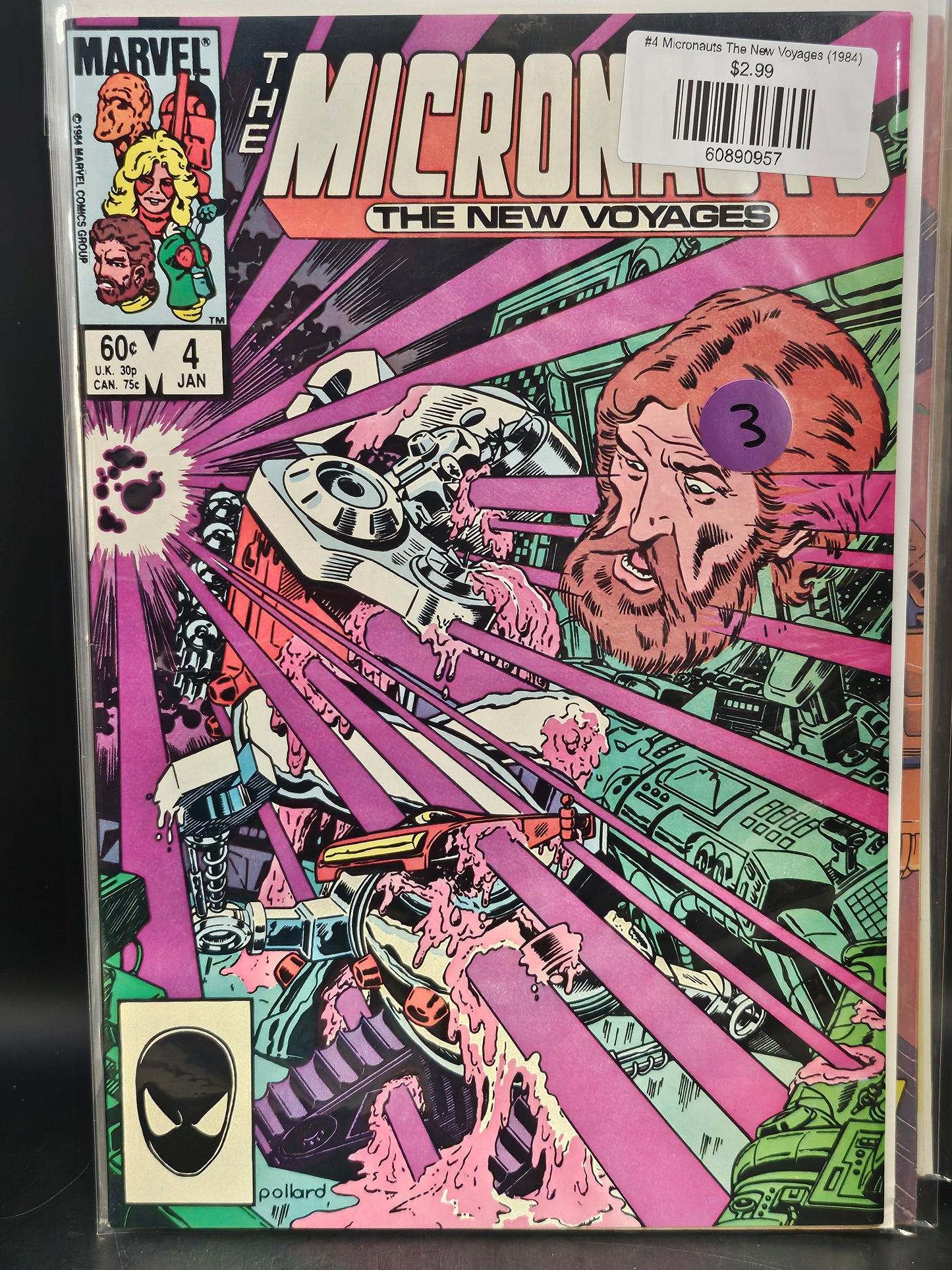 #4 Micronauts The New Voyages (1984)