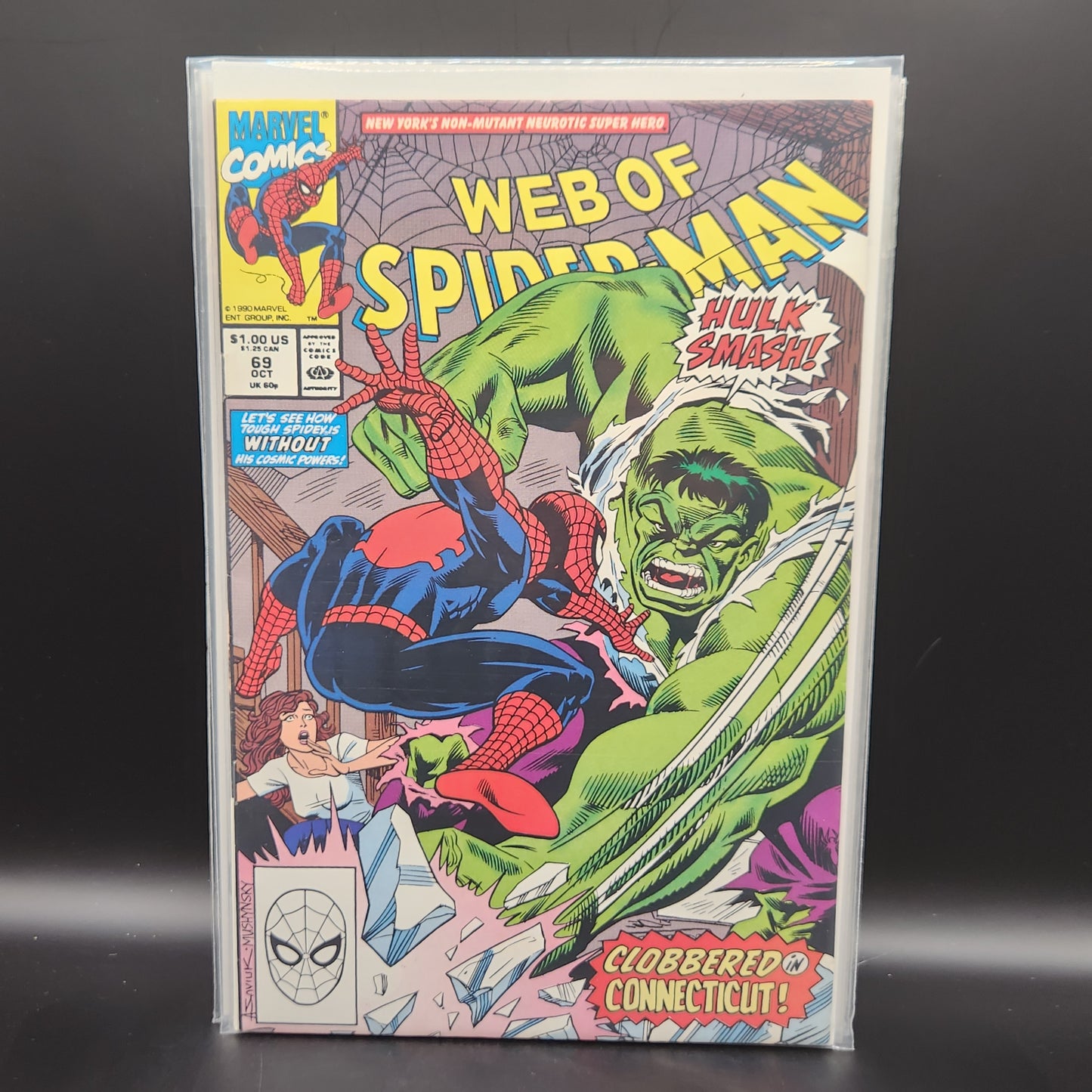 #69D Web of Spider-Man (1985 1st Series)