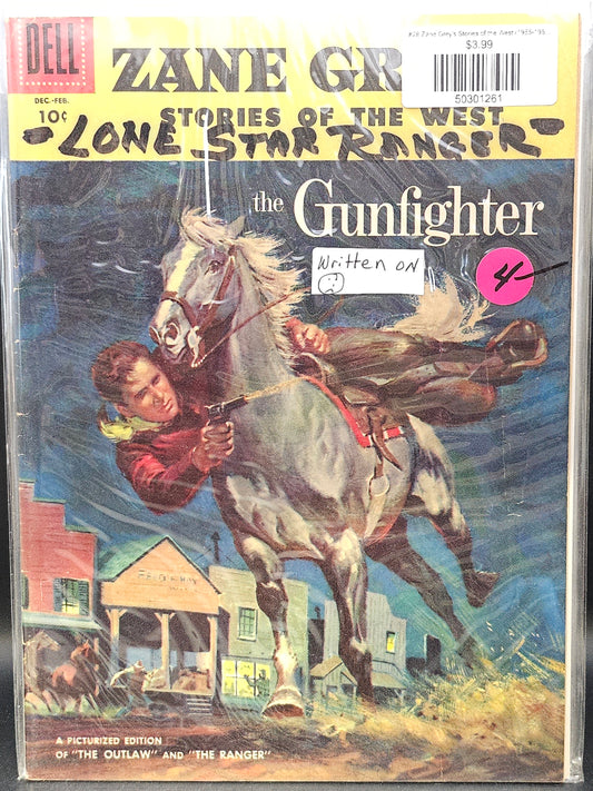 #28 Zane Grey's Stories of the West (1955-1958 Dell)