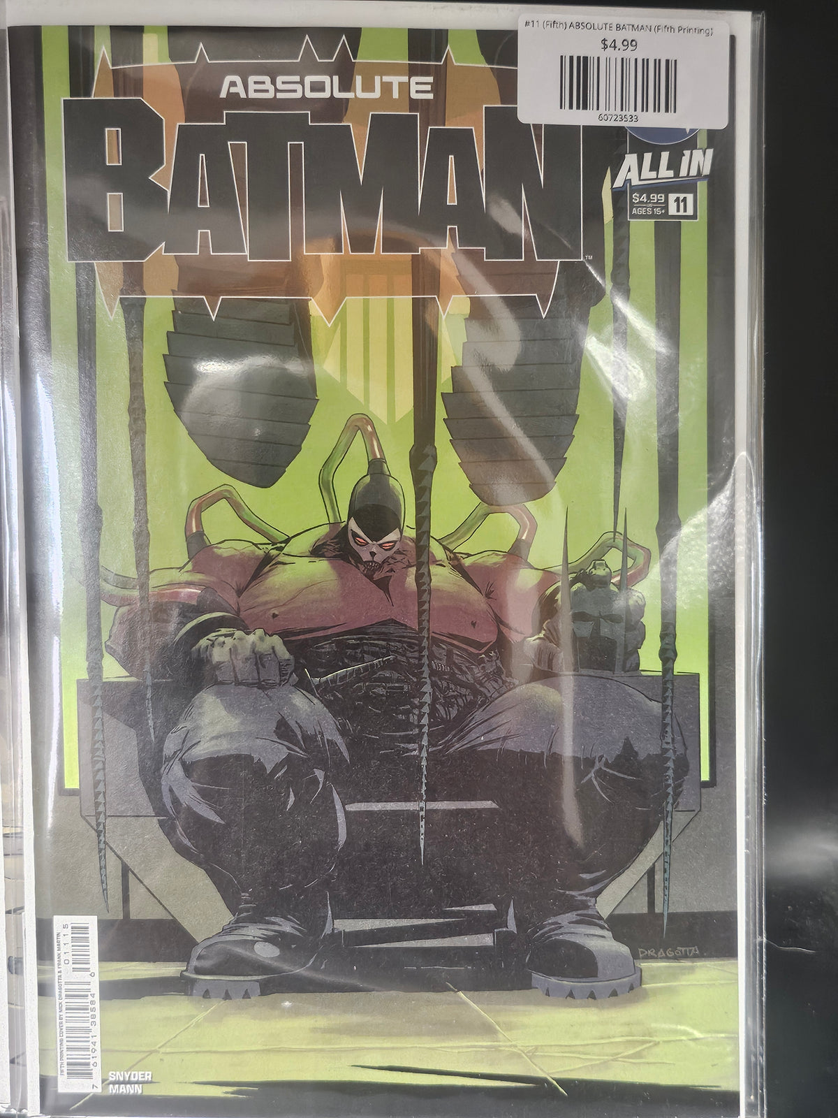 #11 (Fifth) ABSOLUTE BATMAN (Fifth Printing)