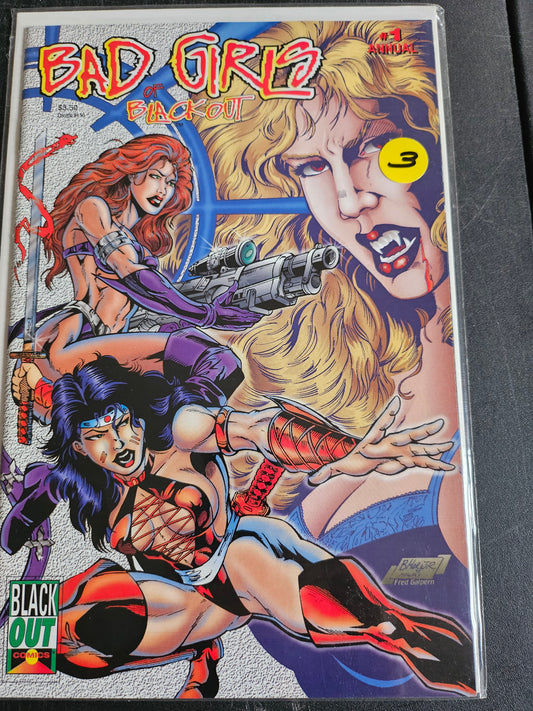 Bad Girls of Blackout Annual – Blackout Comics – (1995) – Volume 1 – #1 – ONE SHOT
