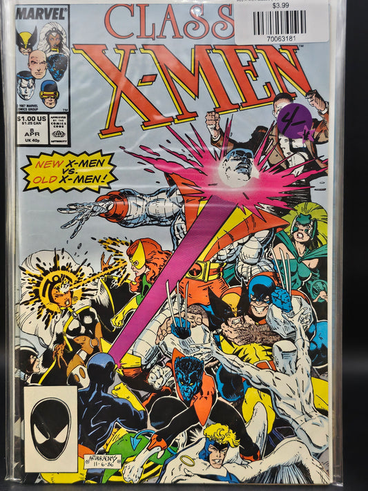 #8d X-Men Classic (1986-1995 Marvel) Classic X-Men