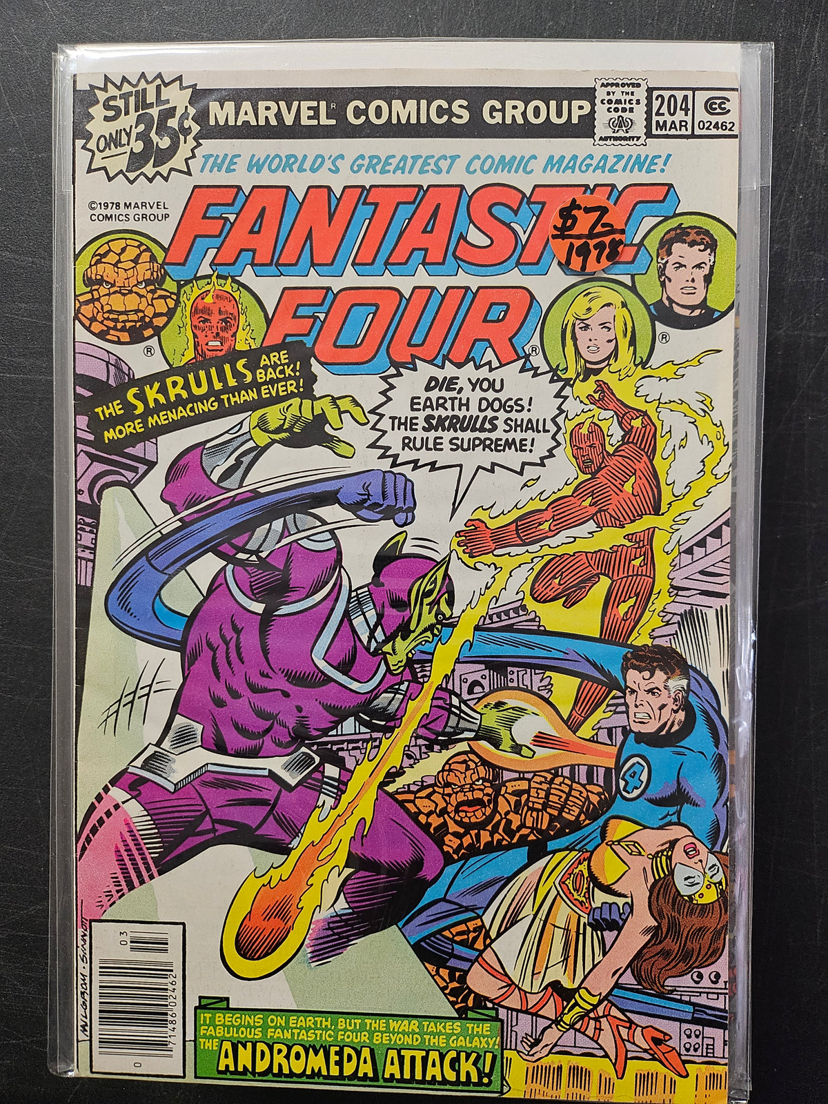 100.120 Fantastic Four – #204 – v1 (1961–1995)