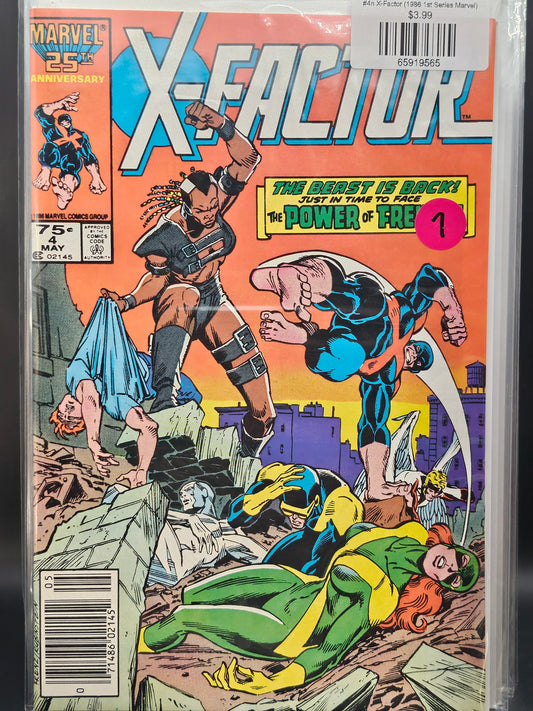 #4n X-Factor (1986 1st Series Marvel)