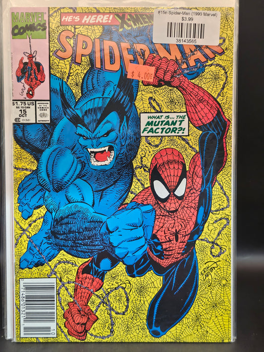 #15n Spider-Man (1990 Marvel)