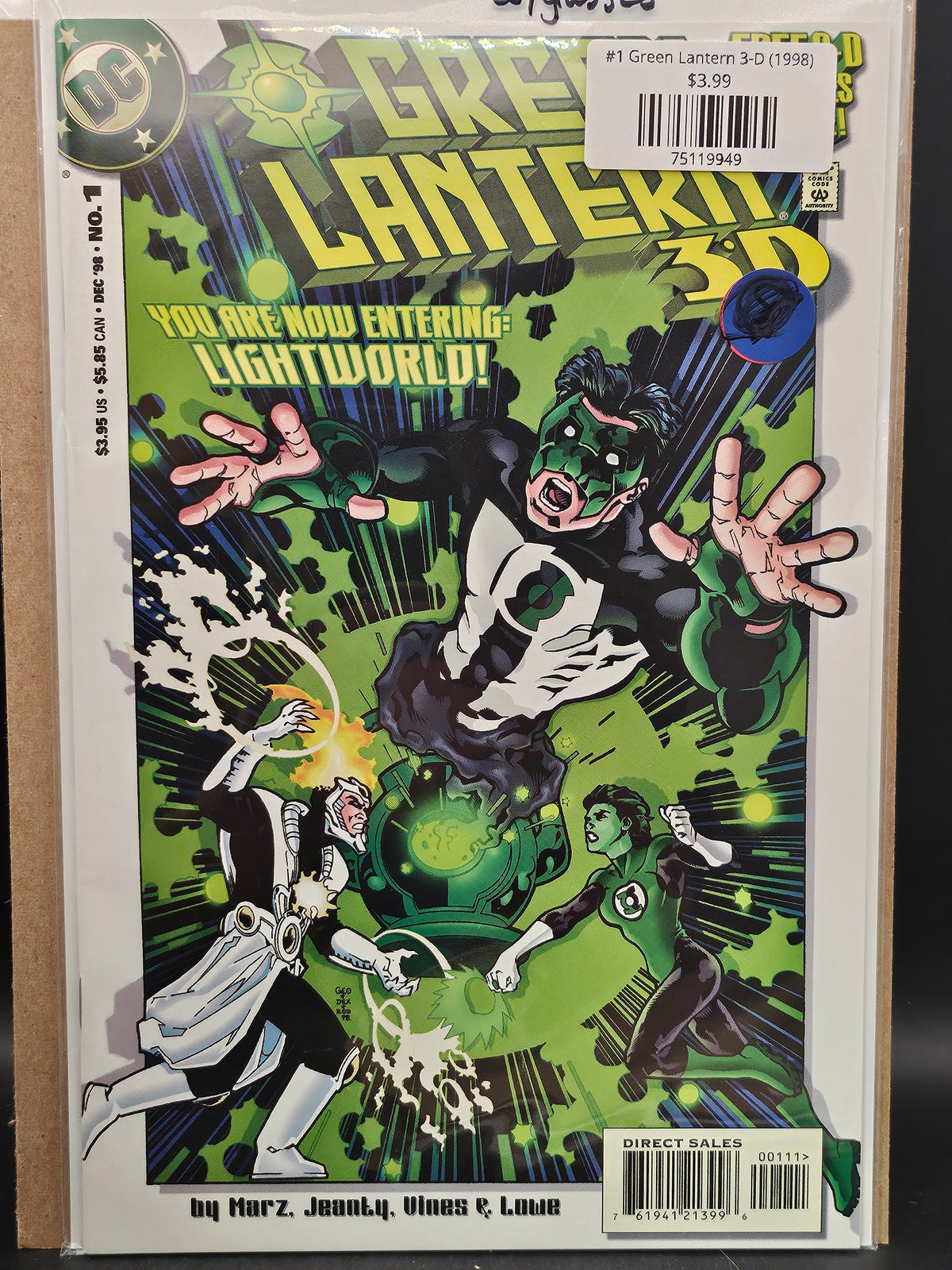 #1 Green Lantern 3-D (1998)