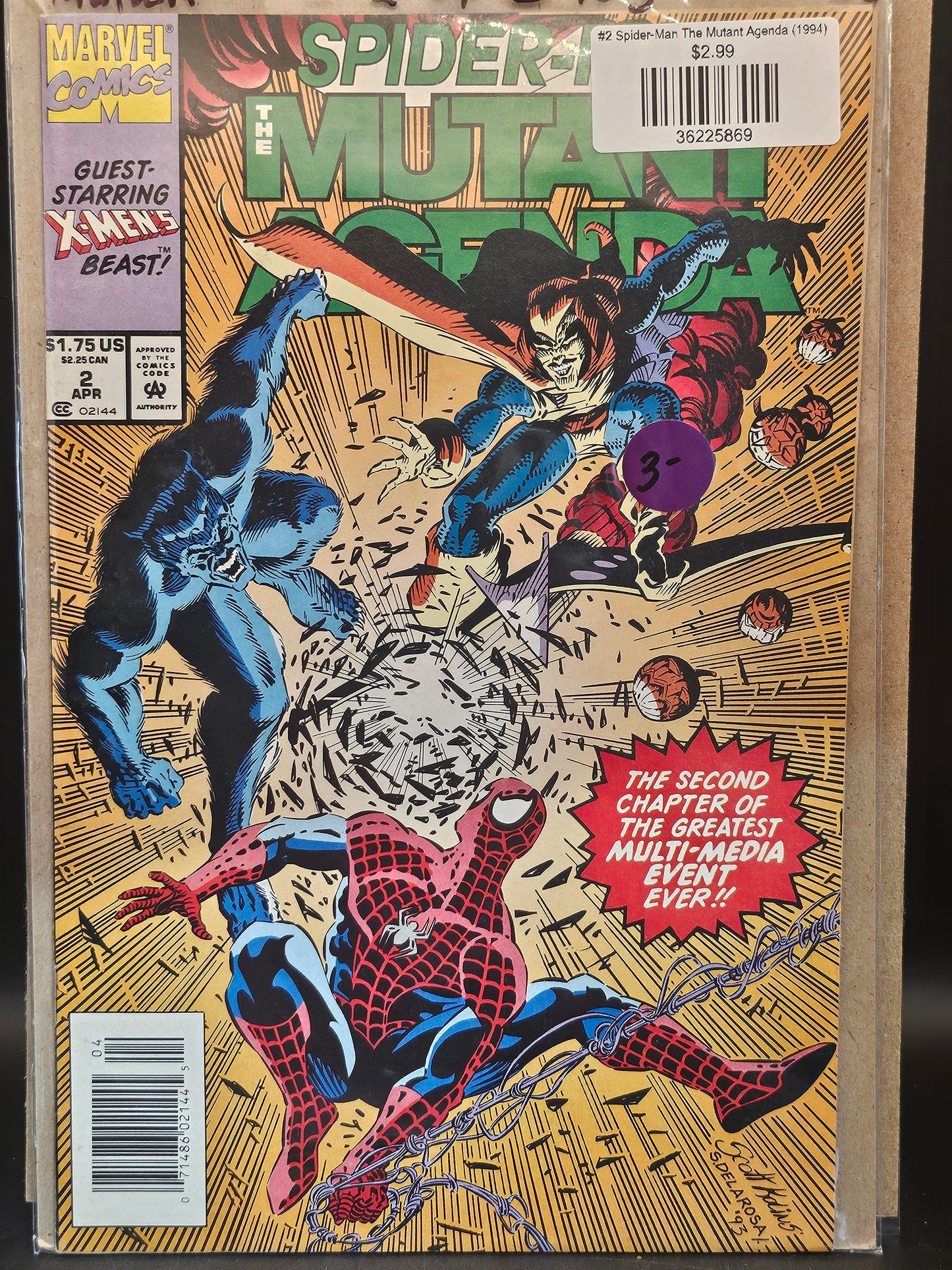 #2 Spider-Man The Mutant Agenda (1994)