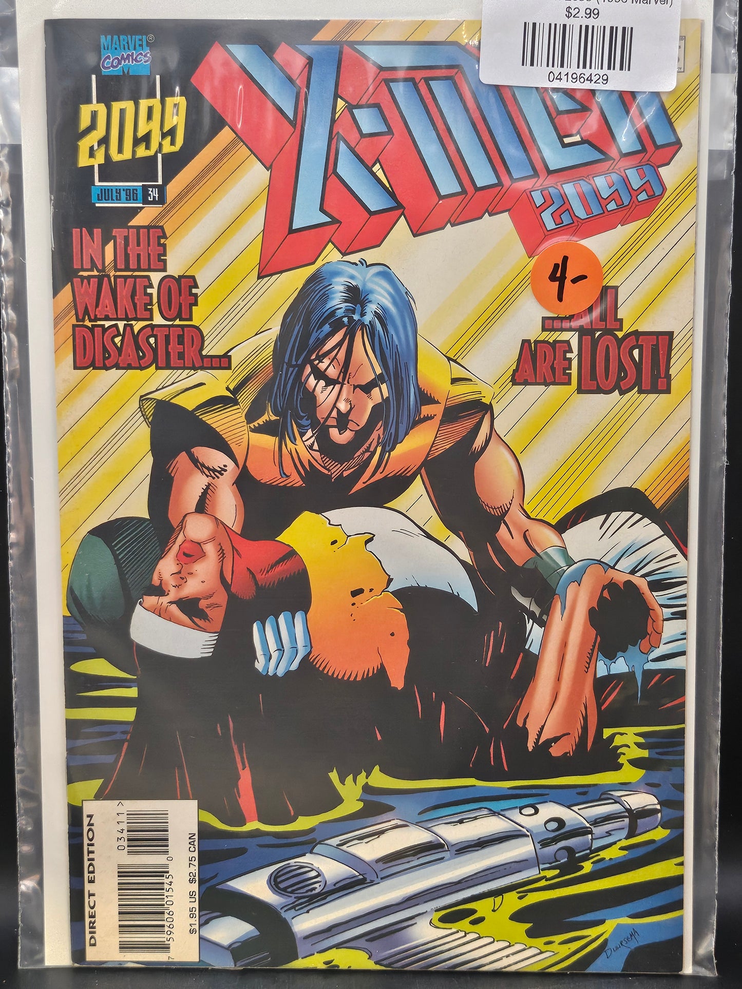 #34d X-Men 2099 (1993 Marvel)