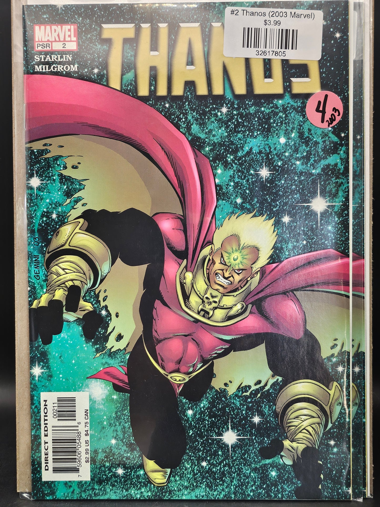 #2 Thanos (2003 Marvel)