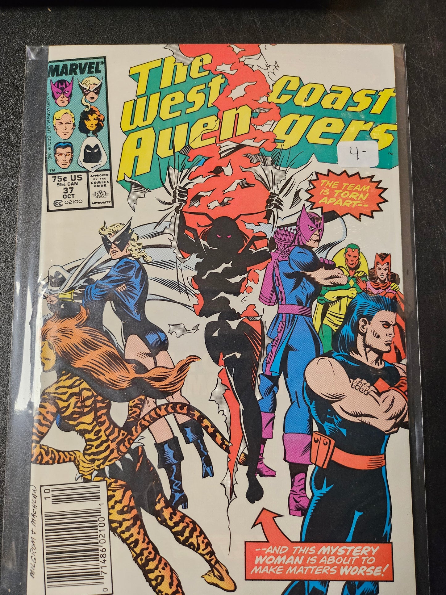 West Coast Avengers – Marvel Comics – (1985–1989) – Volume 2 – #37