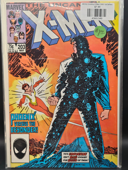 #203d Uncanny X-Men (1963 1st Series)