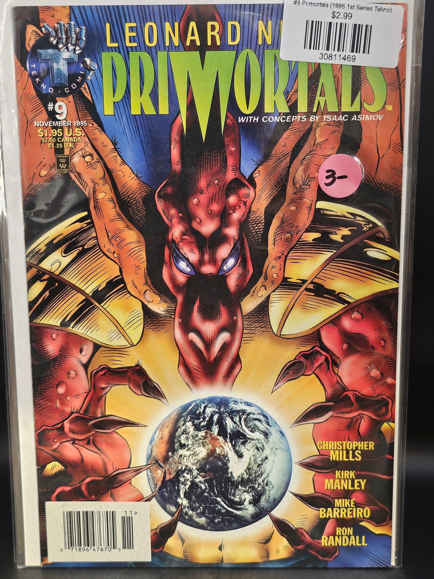 #9 Primortals (1995 1st Series Tekno)