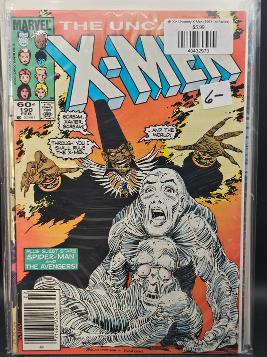 #190n Uncanny X-Men (1963 1st Series)