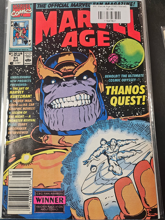#91 Marvel Age (1983 Marvel)