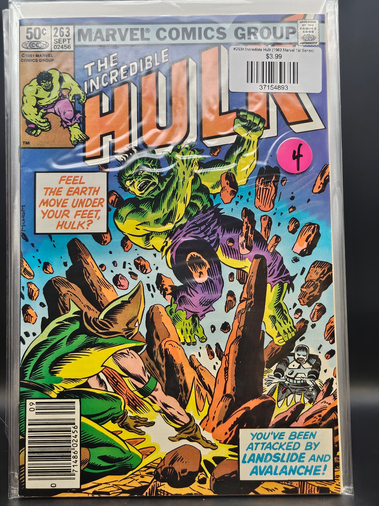 #263n Incredible Hulk (1962 Marvel 1st Series)