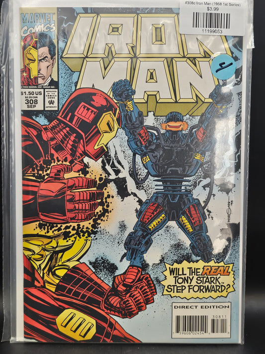 #308d Iron Man (1968 1st Series)
