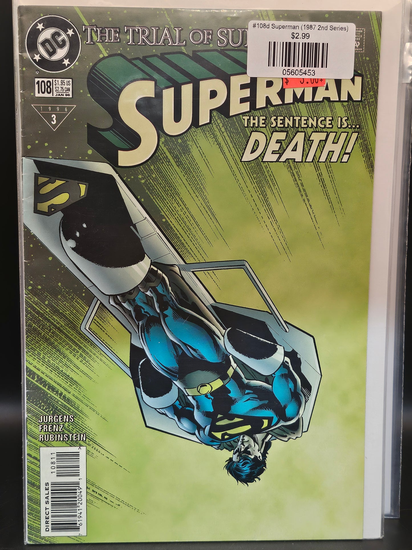 #108d Superman (1987 2nd Series)