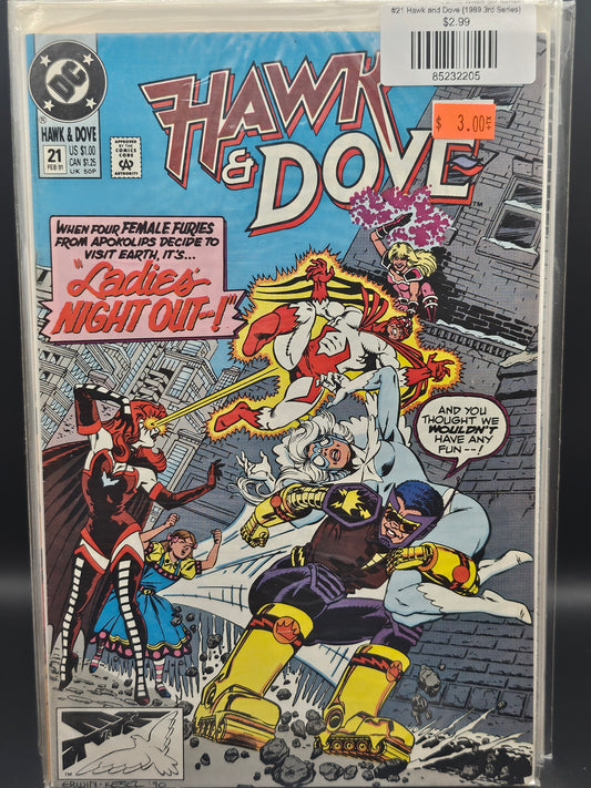 #21 Hawk and Dove (1989 3rd Series)