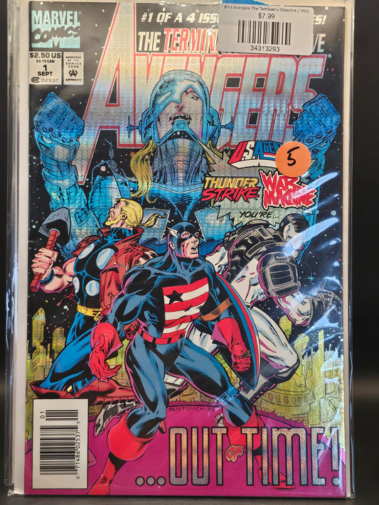 #1-4 Avengers The Terminatrix Objective (1993)