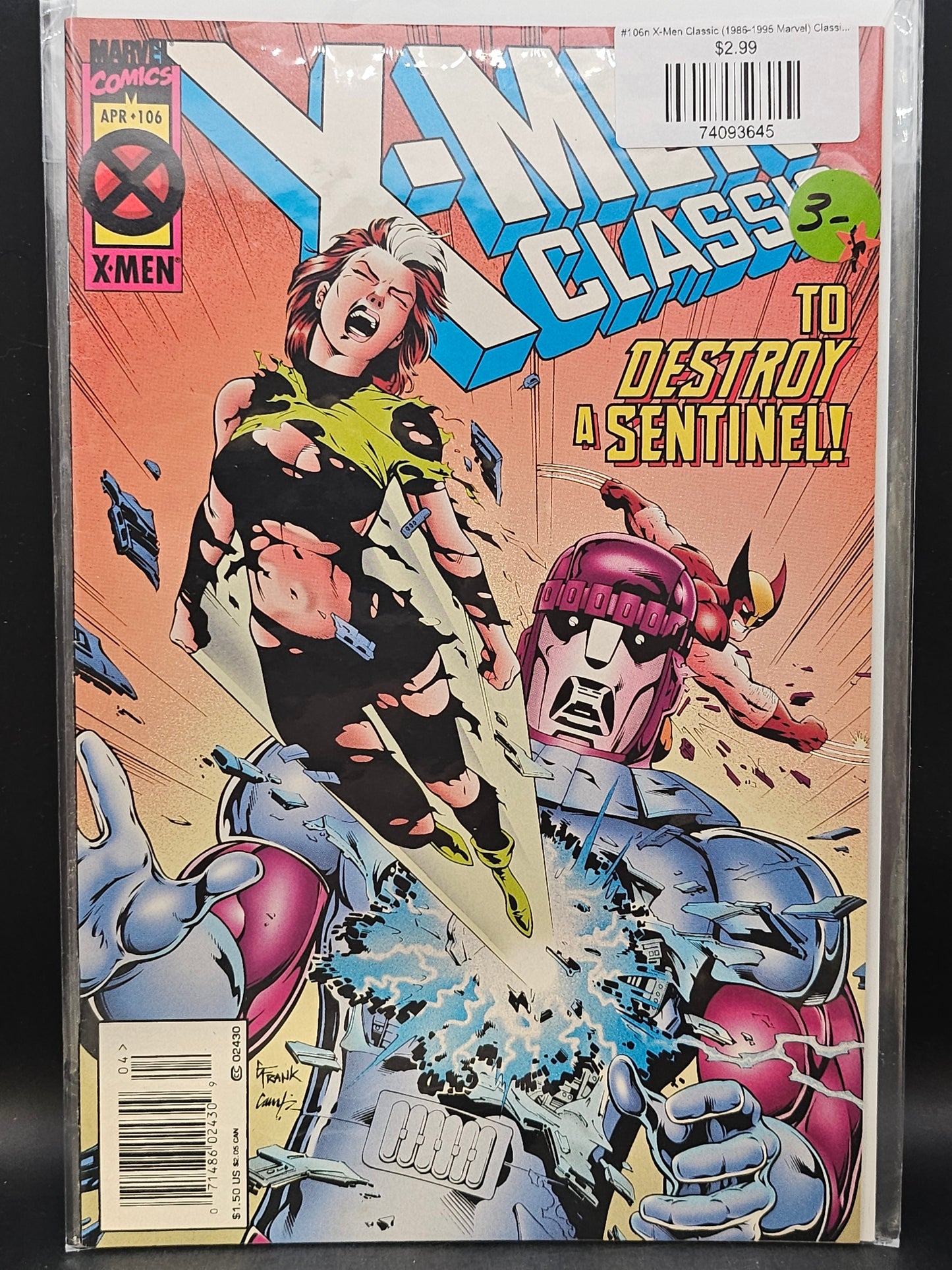 #106n X-Men Classic (1986-1995 Marvel) Classic X-Men