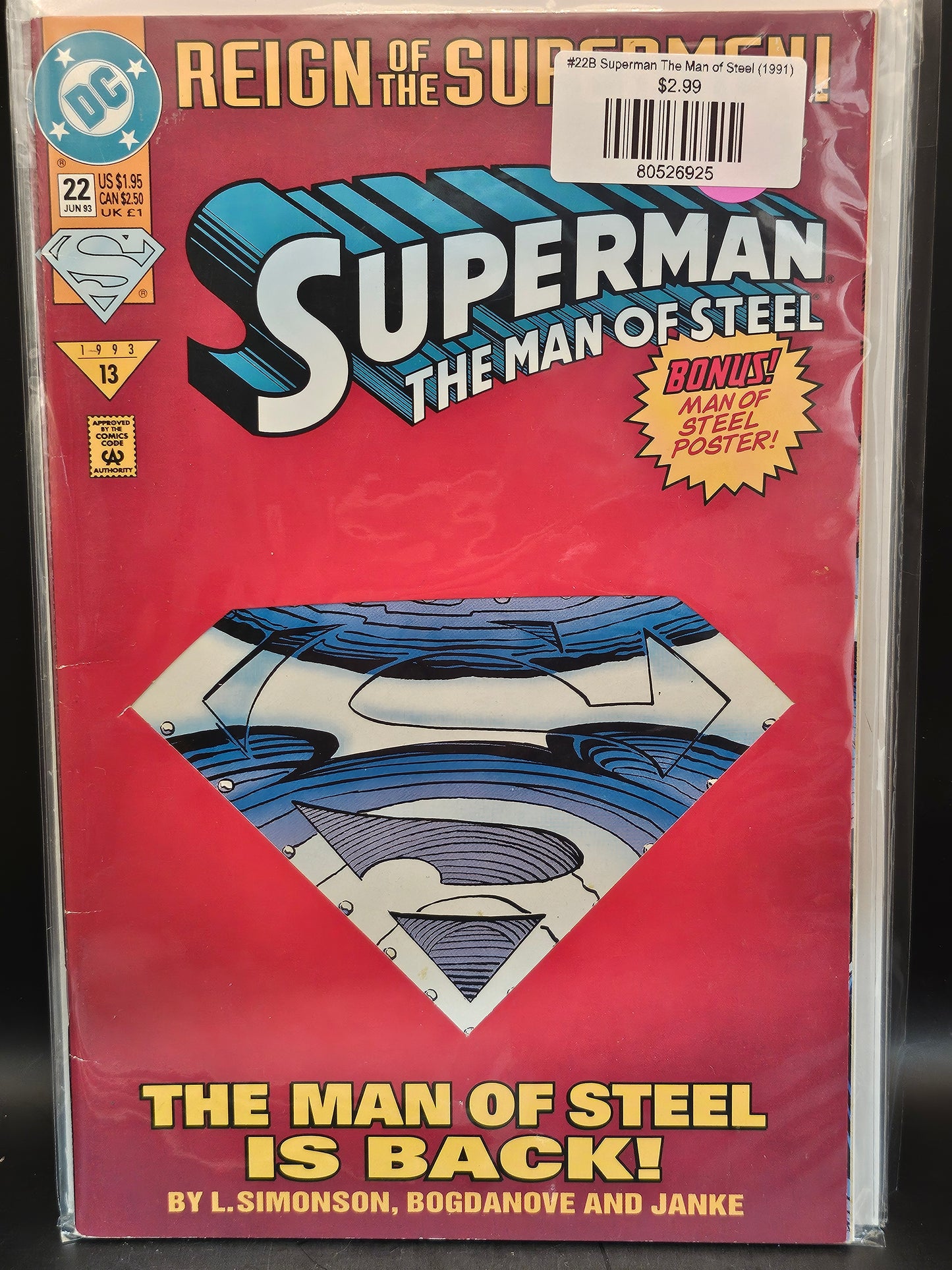 #22B Superman The Man of Steel (1991)