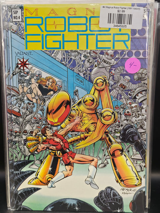 #4 Magnus Robot Fighter (1991 Valiant)