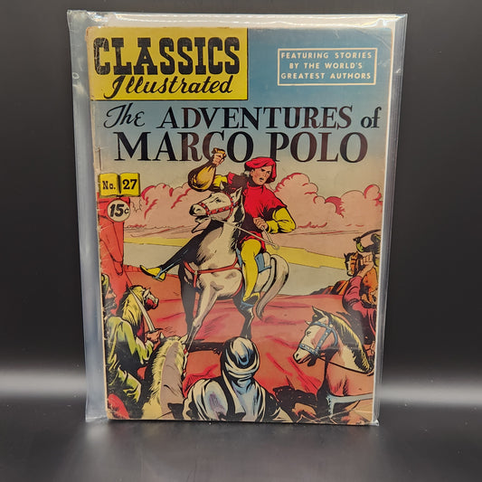 #5 Classics Illustrated 027 Marco Polo (1946) : HRN 117
