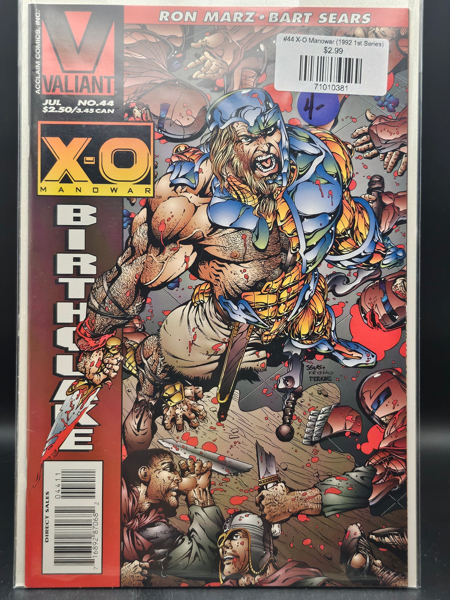 #44 X-O Manowar (1992 1st Series)