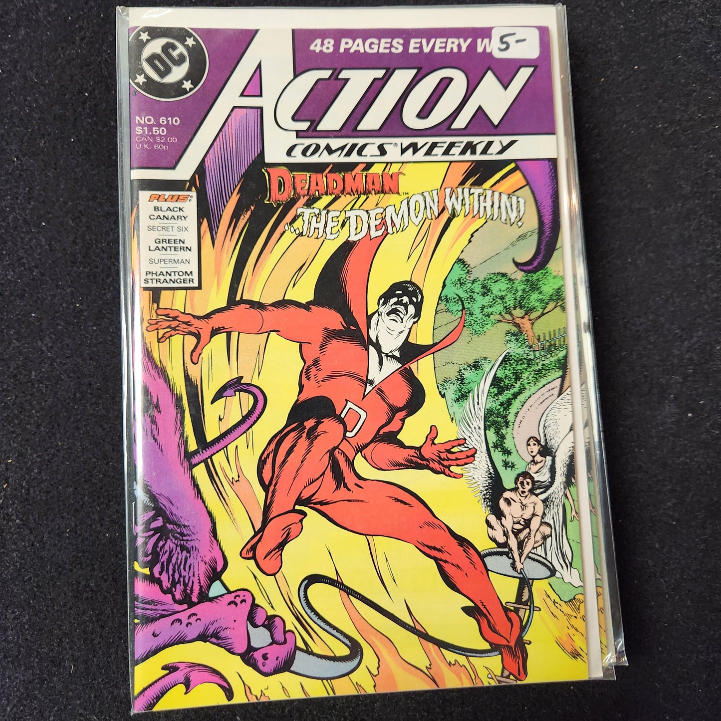 Action Comics #610 - Deadman The Demon Within (DC 1988)