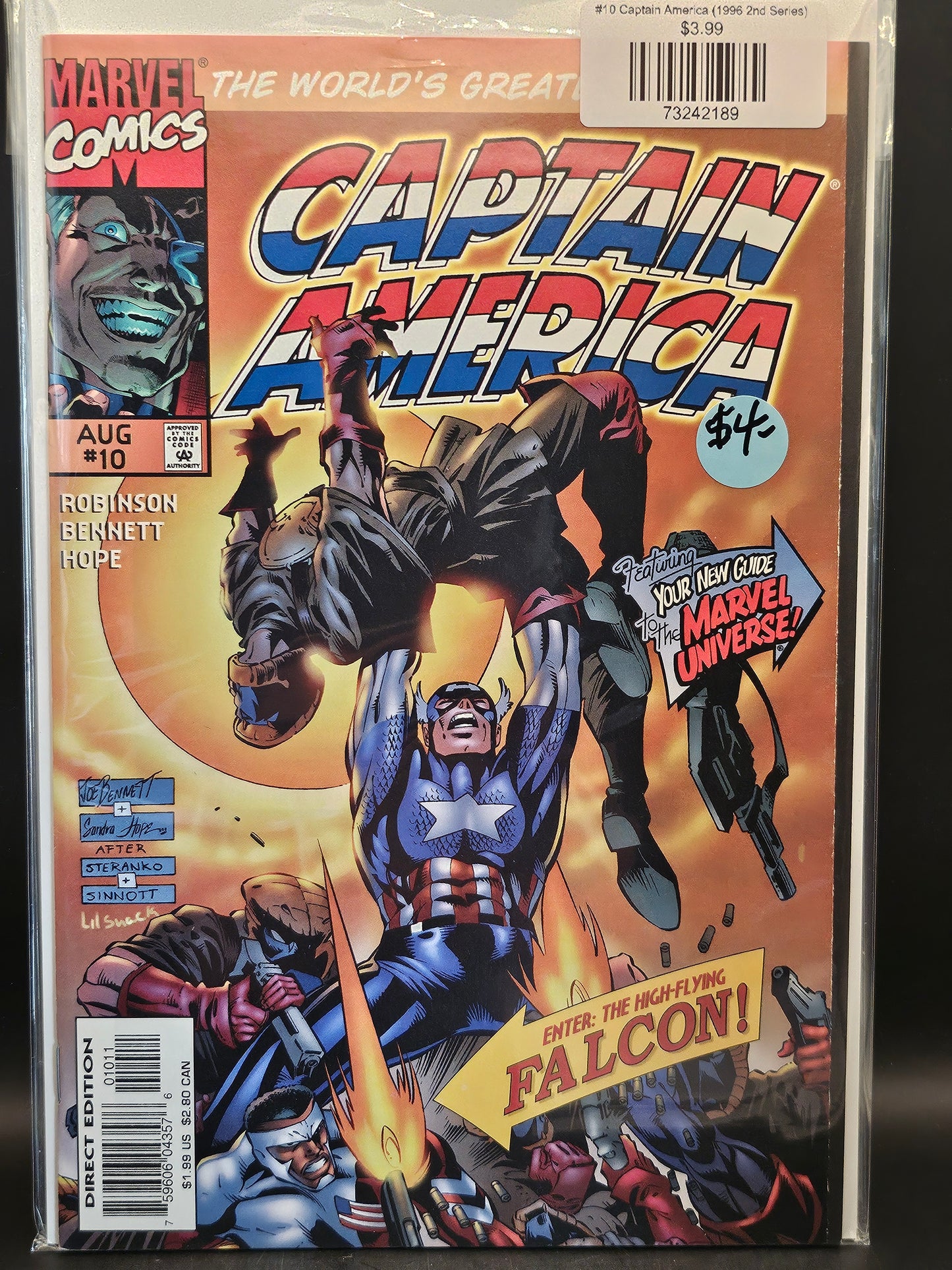 #10 Captain America (1996 2nd Series)