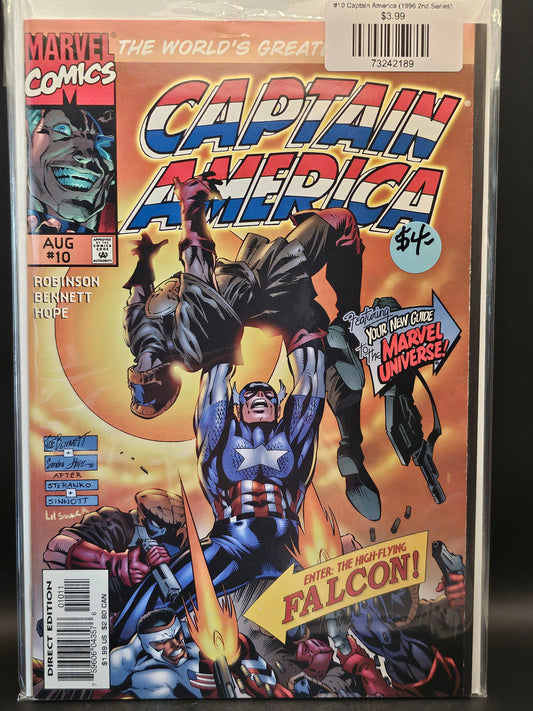 #10 Captain America (1996 2nd Series)