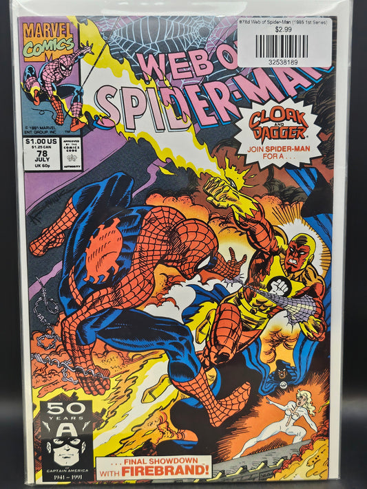#78d Web of Spider-Man (1985 1st Series)