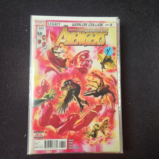 Avengers – Marvel Comics – (2017–2018) – Volume 7 – #673