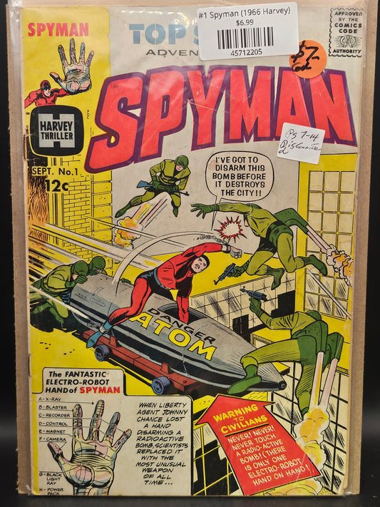 #1 Spyman (1966 Harvey)