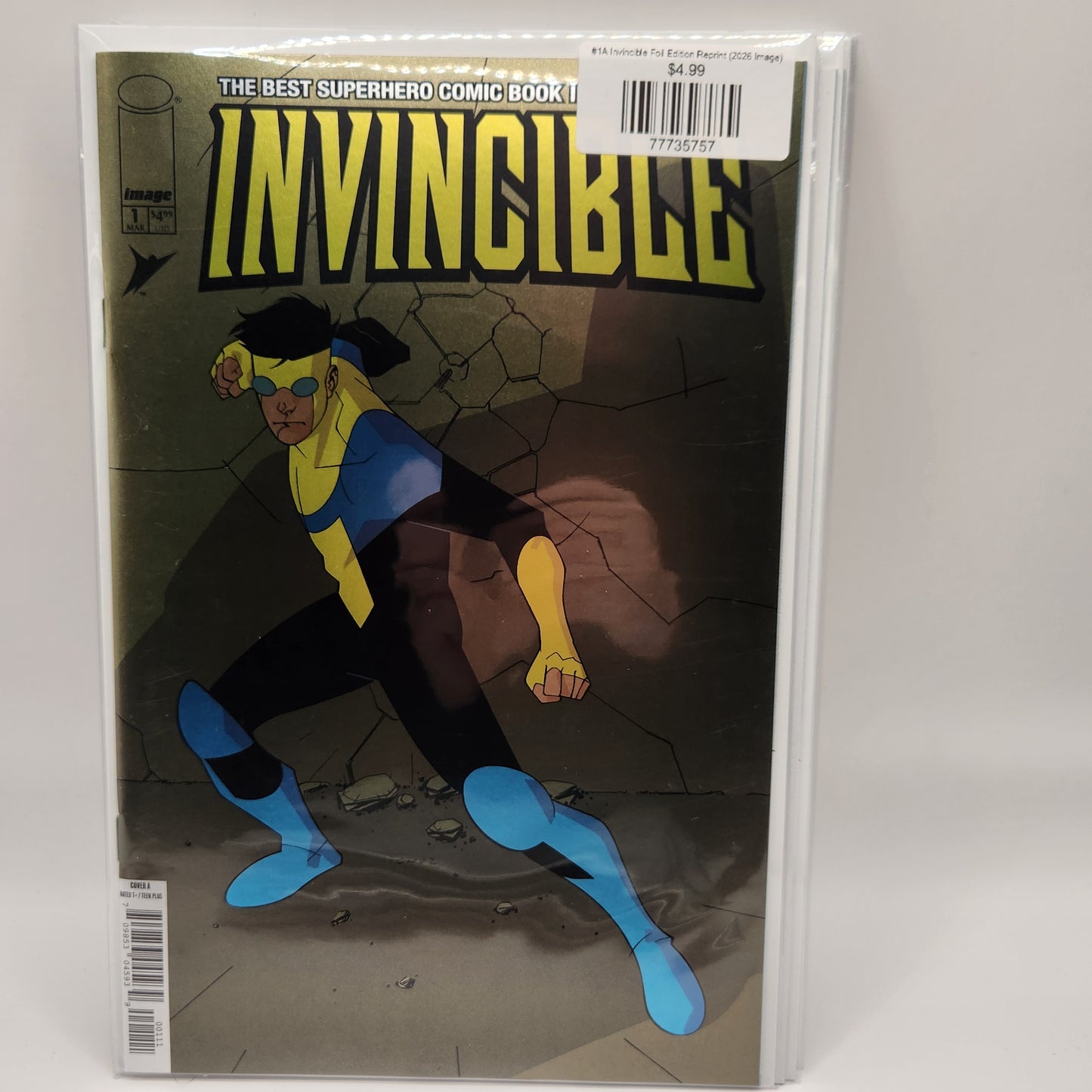 #1A Invincible Foil Edition Reprint (2026 Image)