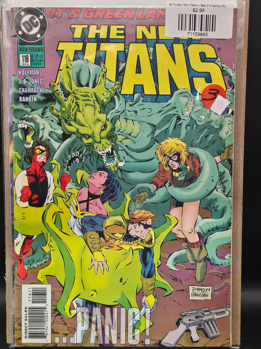 #116 New Teen Titans (1984 2nd Series) New Titans